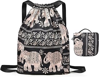 Drawstring Foldable Large Capacity Dry-Wet Separation Travel Sports Backpack, Drawstring Swimming Bag Waterproof Back Pack Womans Travel, Beach Backpack Swimming Bags for Kids Adults Women