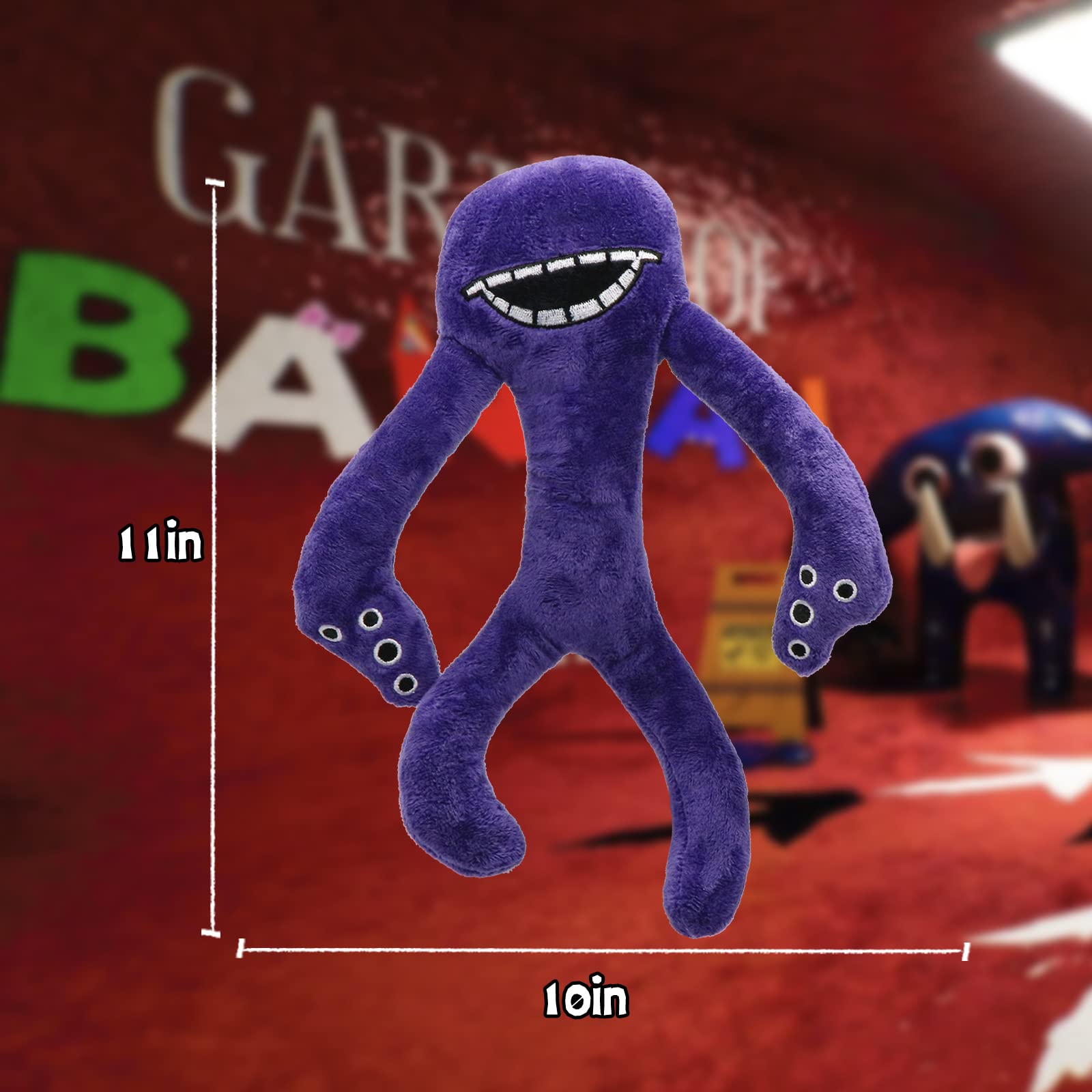 zibewlr Garten of Banban Plush, Detective Lenny Plush,Captain