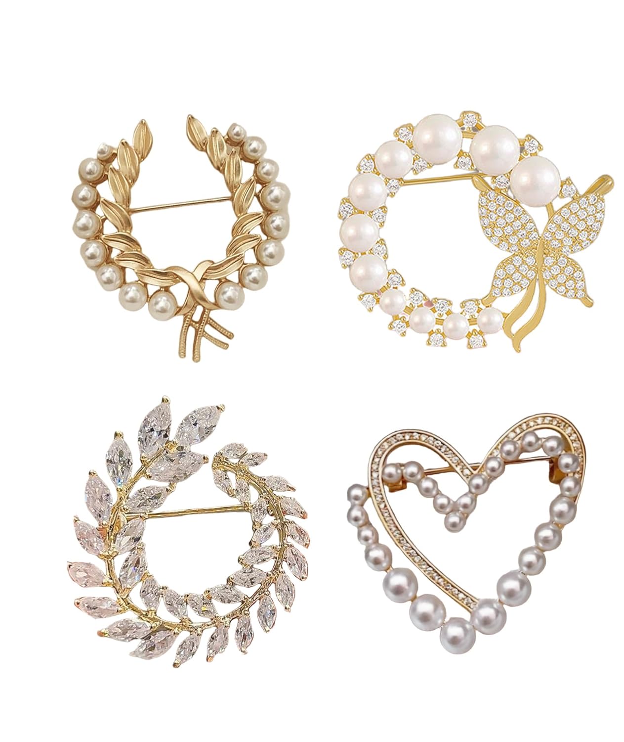 4 Pcs Brooch Pin for Women,Brooch,Brooch for Women,Fashion Accessories, Fashion Pins Suitable for Dresses, Jackets and Scarves, Perfect Gifts for Special Occasions 4 Pcs Brooch Pin for Women,Brooch,Brooch for Women,Fashion Accessories, Fashion Pins Suitable for Dresses, Jackets and Scarves, Perfect Gifts for Special Occasions
