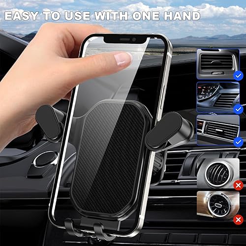 Miniatura 3 de Soporte para teléfono celular Gravity para todos los teléfonos iPhone Samsung (negro)