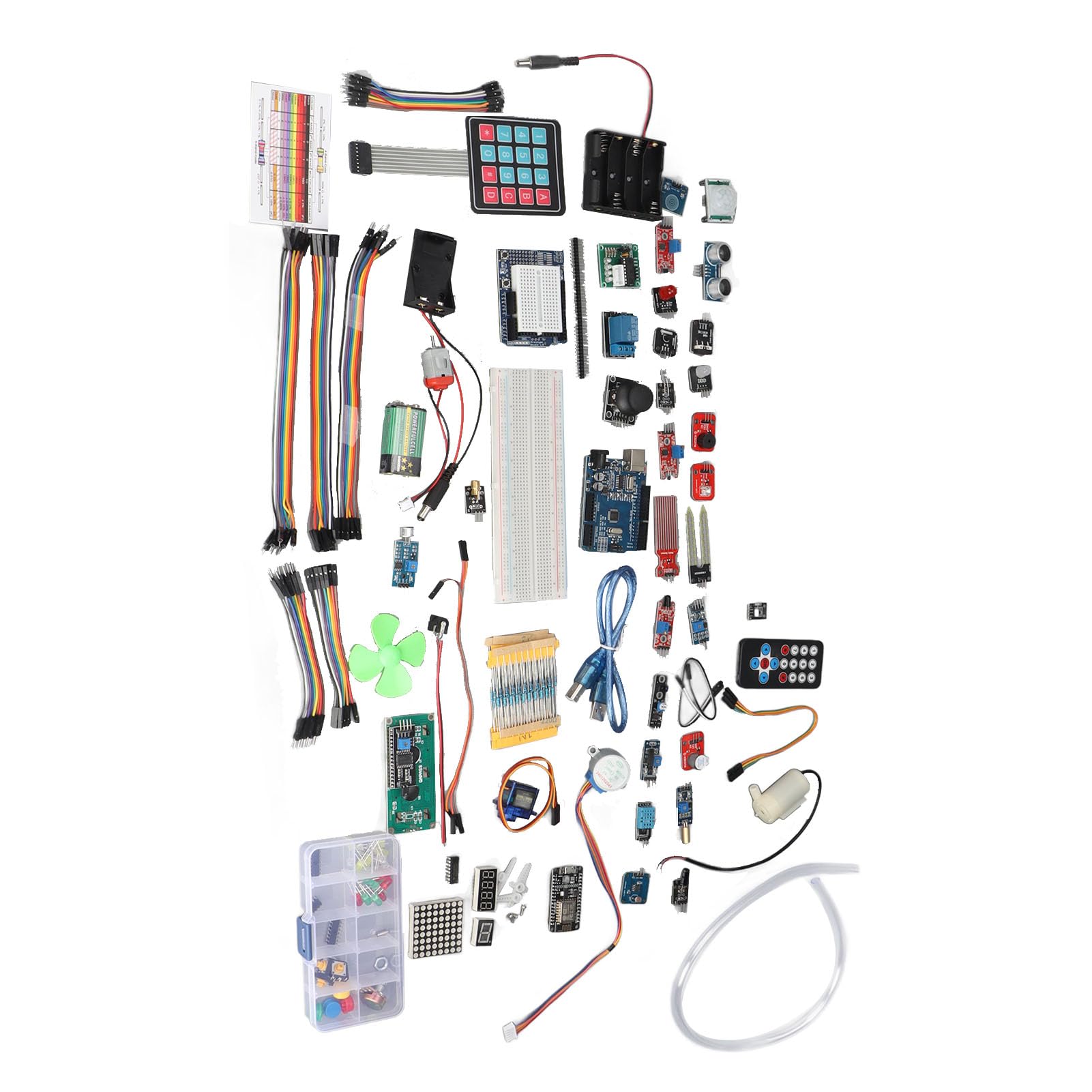FTVOGUE Kit Scheda di Sviluppo Scheda Madre per Progetti IoT, Creatore di Apprendimento con Programmazione Scratch, Set di Schede di Avvio di Base, Ampia Applicazione per Studenti e Creatori