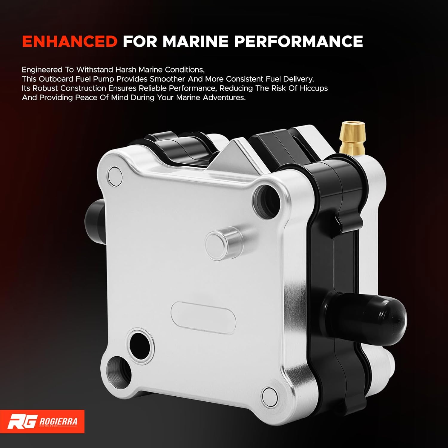 14360A78 Fuel Pump for Mercury Mariner 98766-C1 30-300 HP Replaces 14360A16, 14360A41, 14360A43, 14360A50, 14360A71, 14360A73, 14360A78 & 98766-C1.