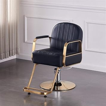 Hydraulic Salon Recliner Barber Chairs Heavy Duty Barber Chair Hydraulic Hair Salon Styling Barber Chair Barber Chair Mat Tattoo Chair for Salon Beauty Equipment Color A