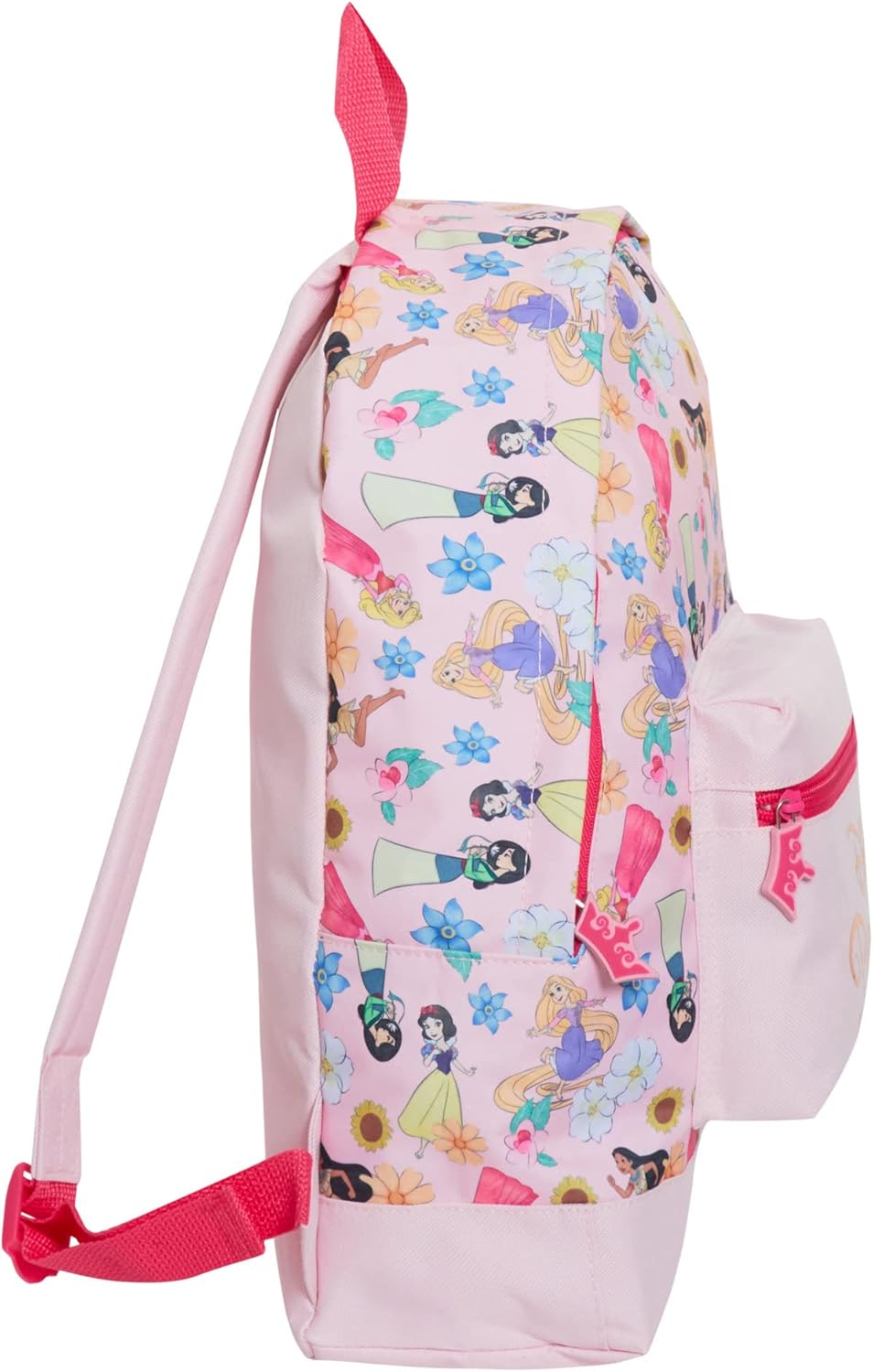 Disney Princess Backpack For Girls School Bag Large Premium Pink Rose Gold Travel Lunch Rucksack - Image 5