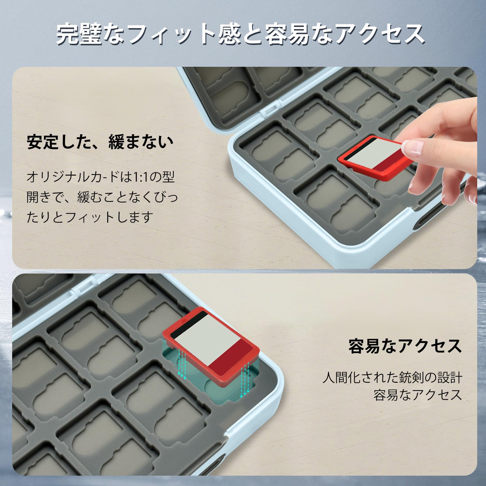 Amazon.co.jp: Switch 2 ゲームカードケース 48枚スイッチカード