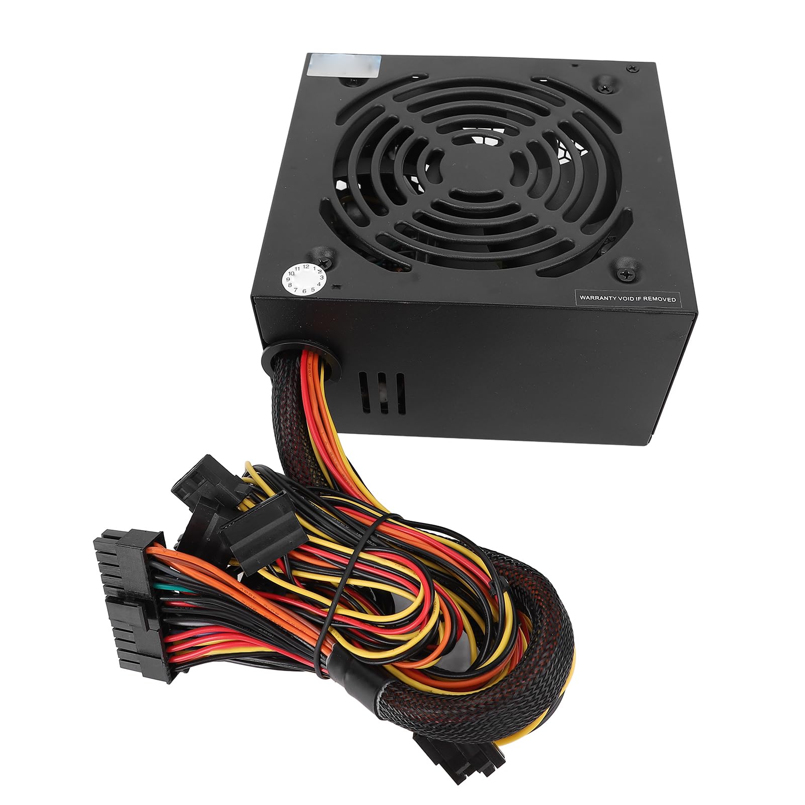 Generic Fuente de Alimentación Negra para PC de Escritorio de 300 W con Ajuste de Velocidad del Ventilador para Tarjetas Gráficas de Juegos para Usuarios de y Eficiencia Energética