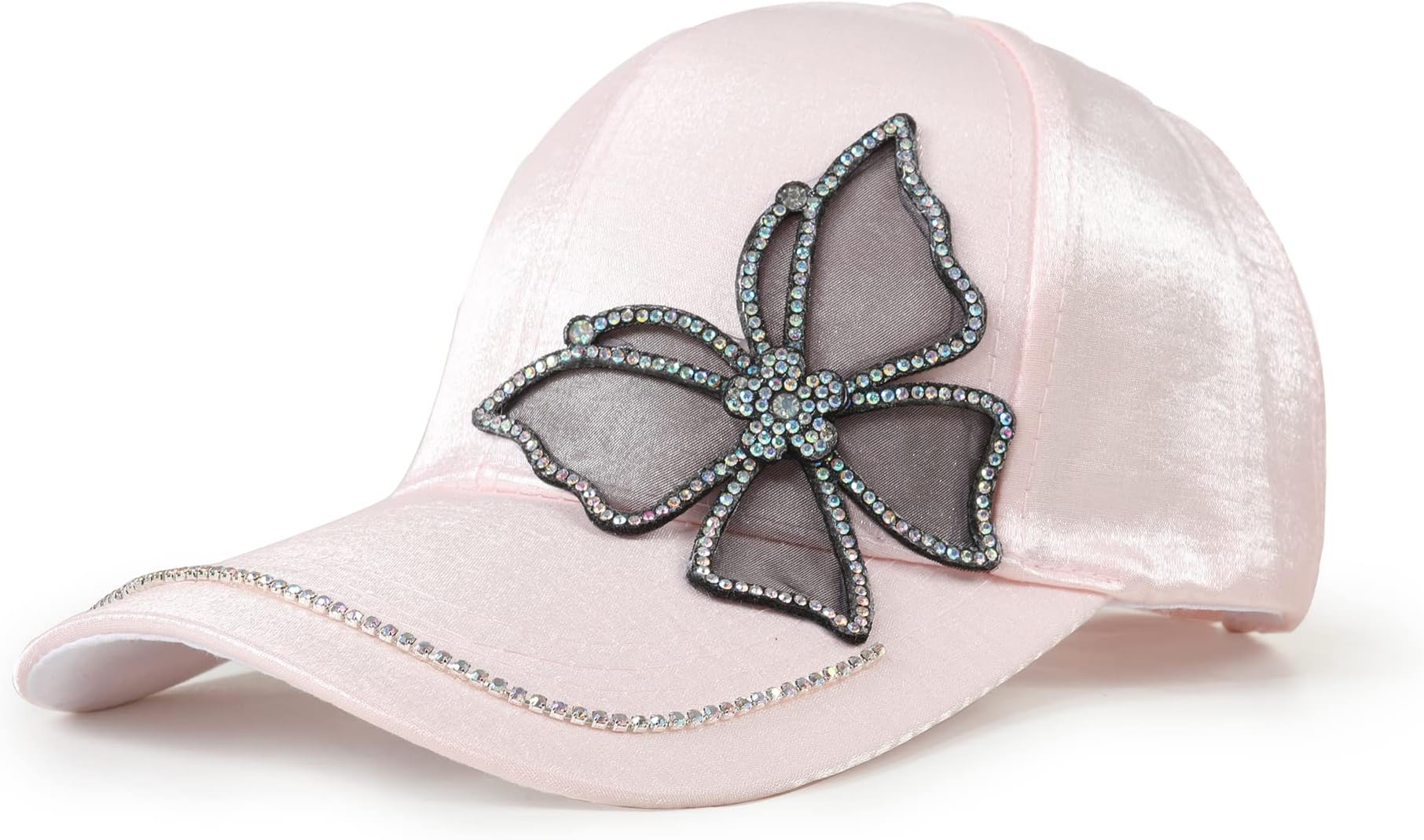Baseball Cap Sun Hat Rhinestone Sequin Cap Diamond Bling Hat Cute Cool Summer Hats Fashionable Trucker Hats for Women Men