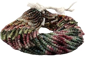 GEMX (TM) Semi Precious Strand Natural Tourmaline Bead Necklace & Bracelet Kit