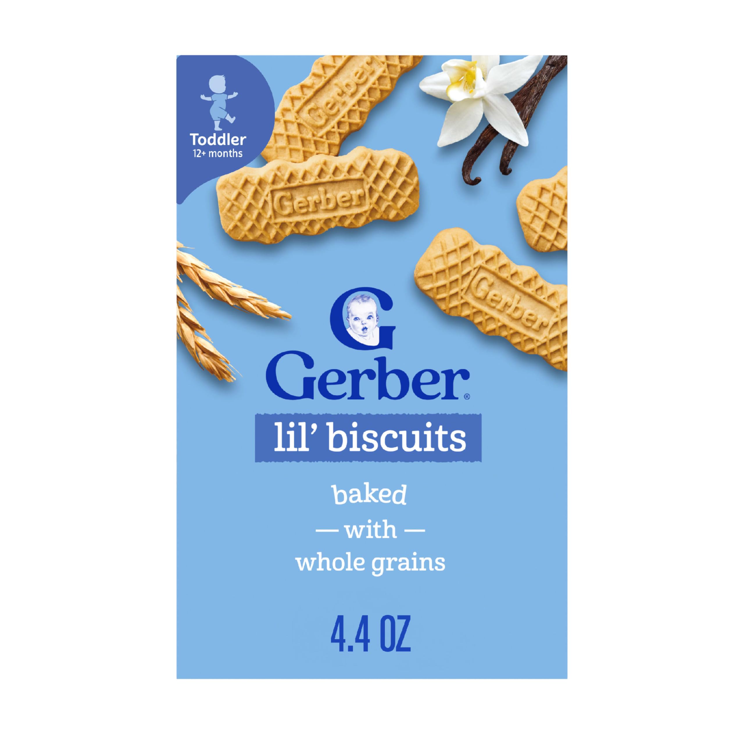 Gerber Lil Biscuits, 126 gm
