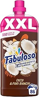 Fabuloso Ammorbidente Concentrato Cocco & Fiori Bianchi, 1,9L