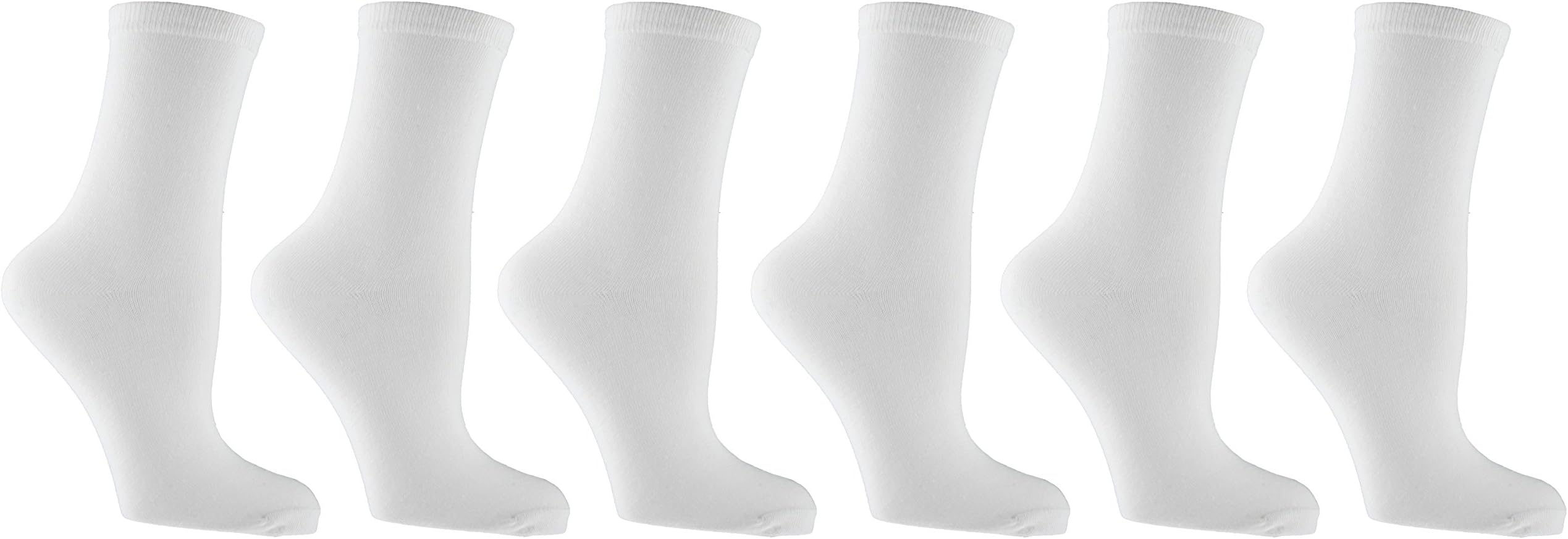 RjmLadies Plain Ankle Socks Size 4-7