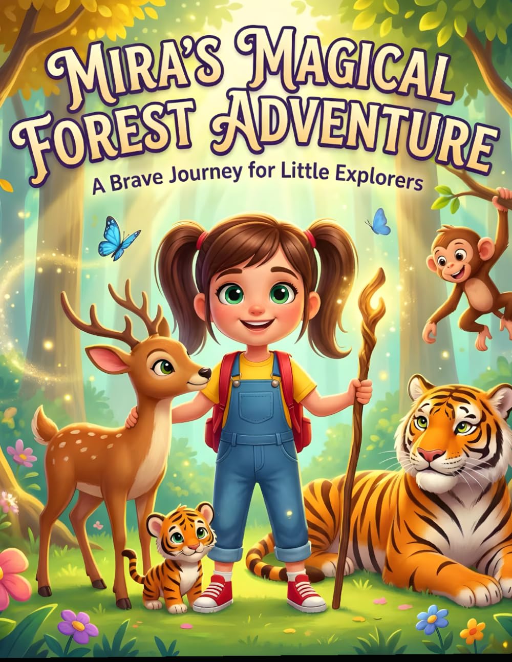 Mira’s Magical Forest Adventure: A Fun and Colorful Animal Storybook for Kids Ages 6–8