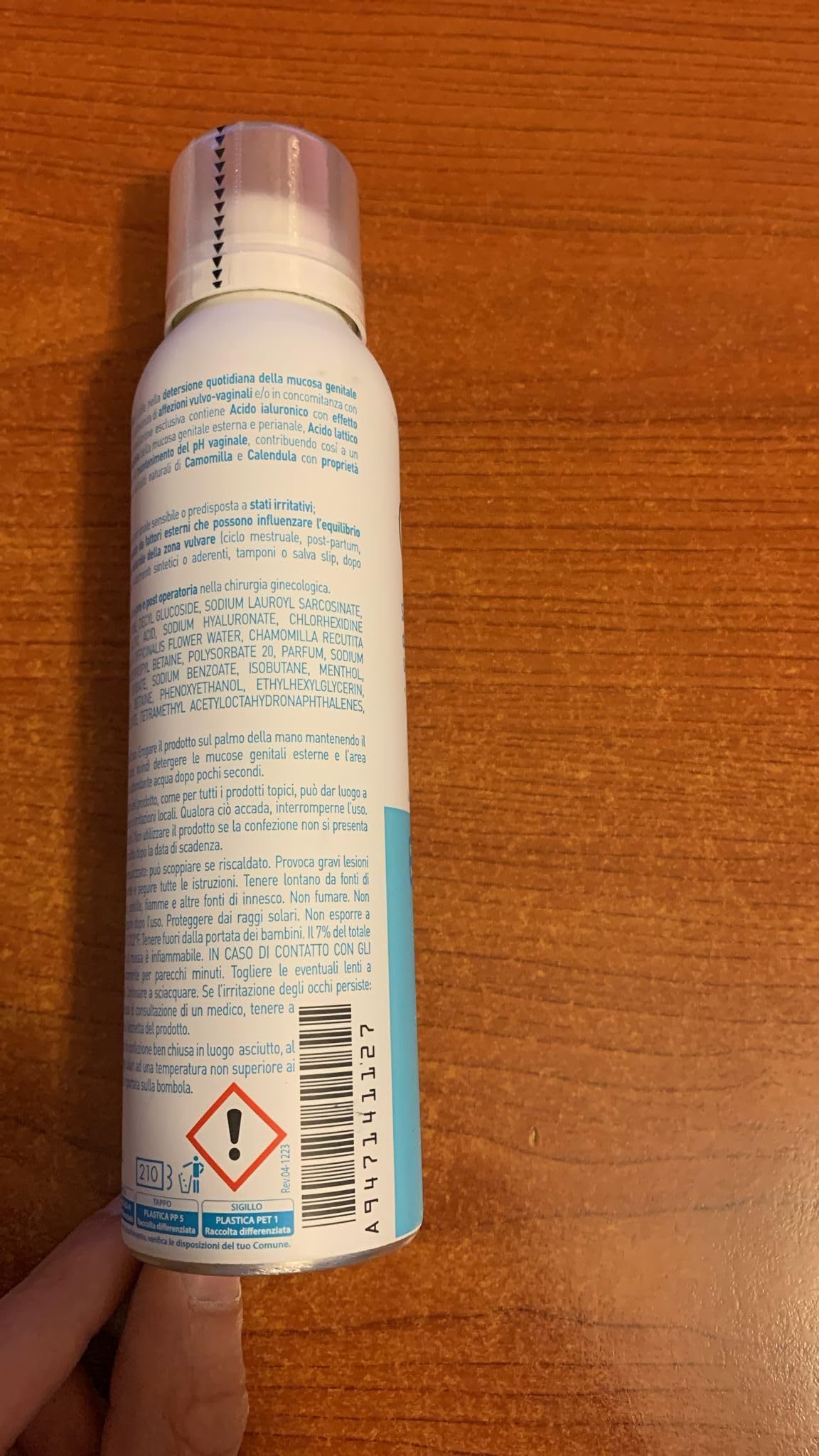 CLOGIN DET INTIMO MOUSSE 150ML