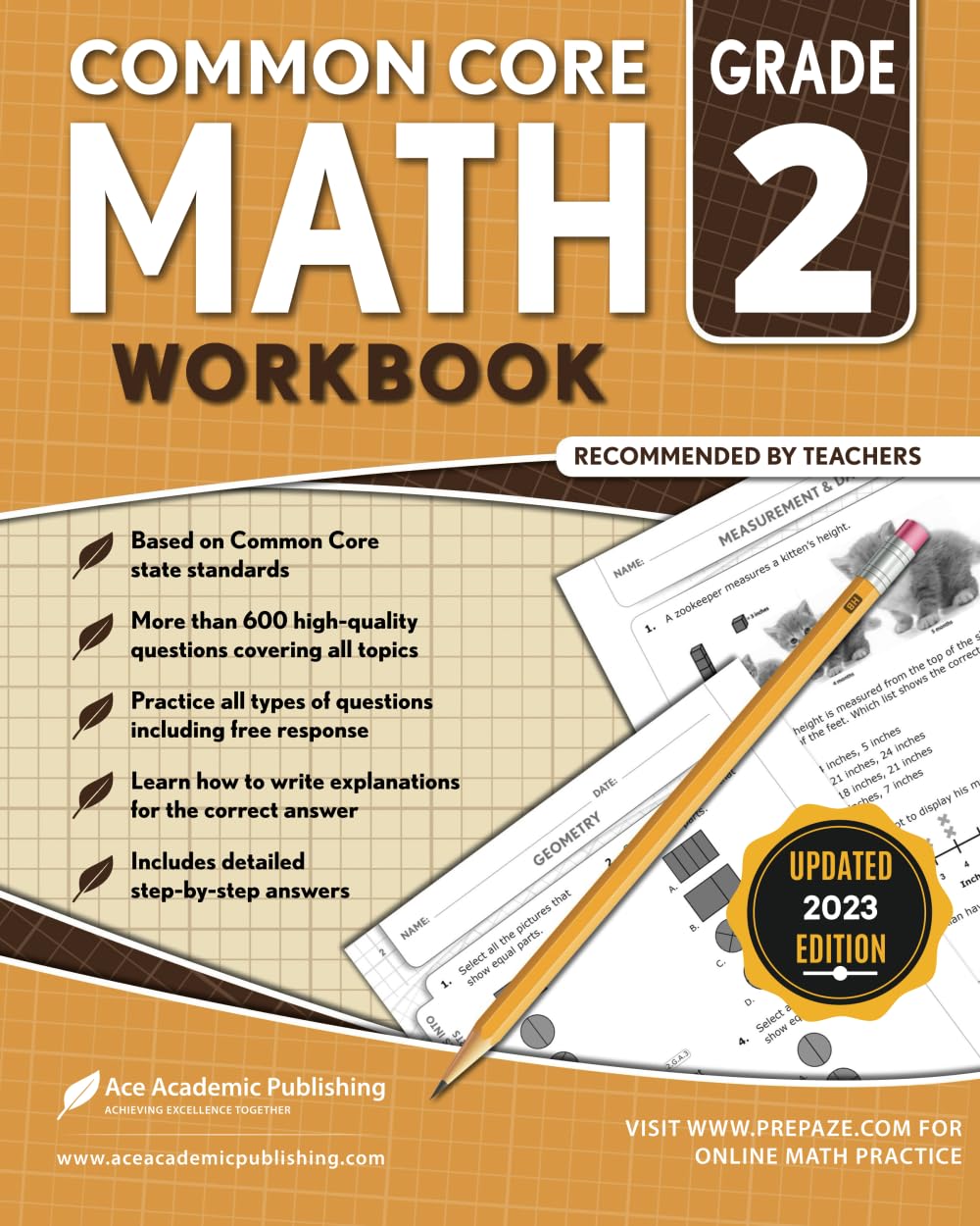 2nd Grade Math Workbook: Common Core Math Workbook