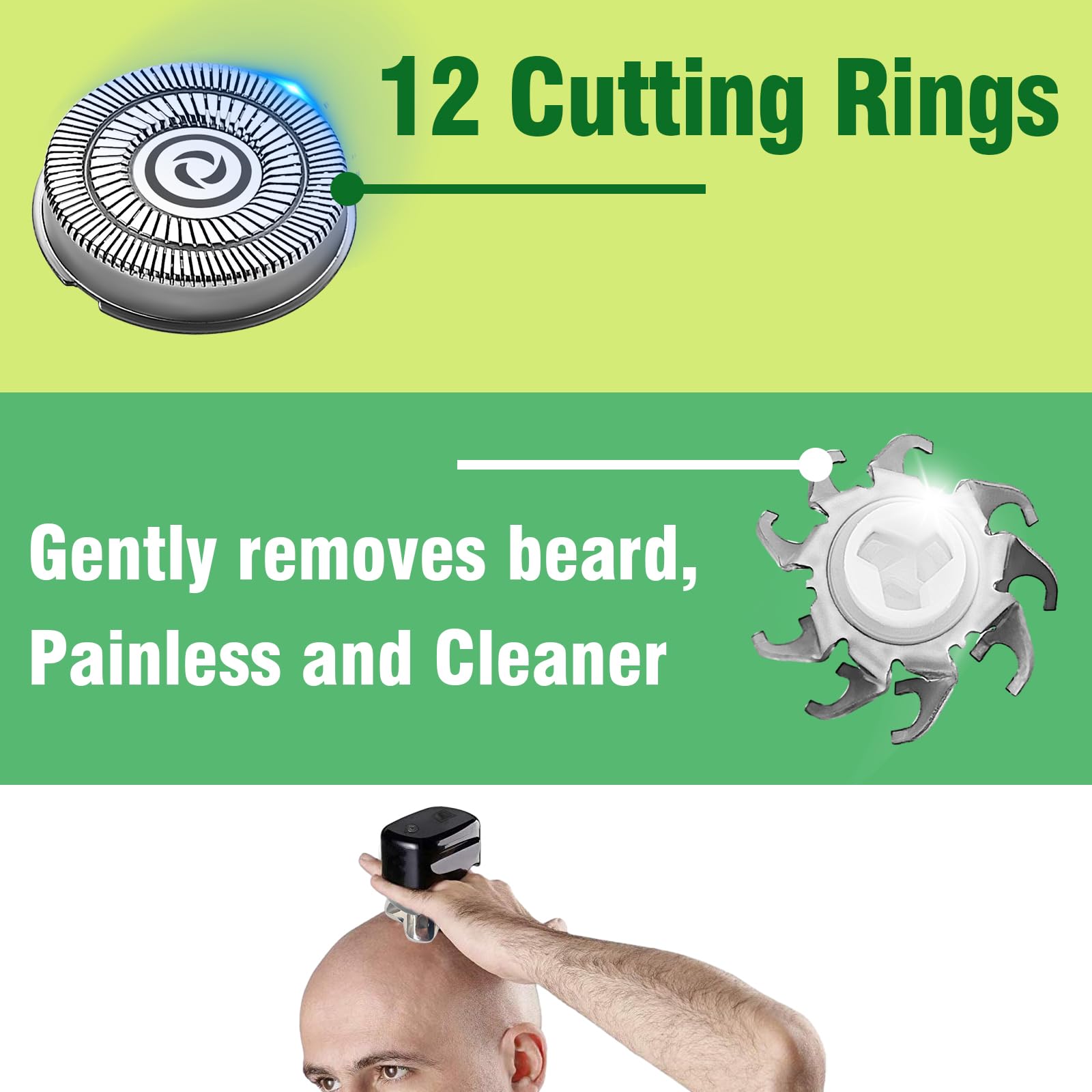 Replacement Shaver Blades for Pitbull Electric Razors