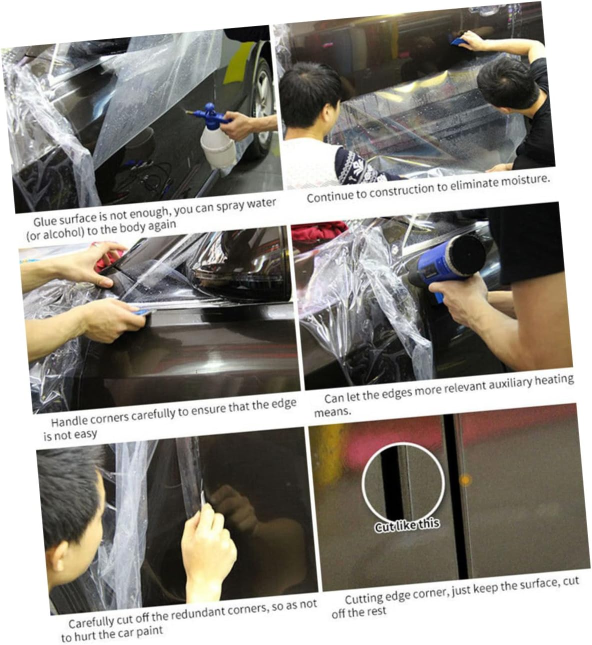 Car Protective Film Windshield Protection Film Auto Scratch Sticker Easy Install Paint Protection