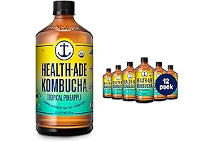 Health Aide Kombucha Drink: A Tropical Punch of Health