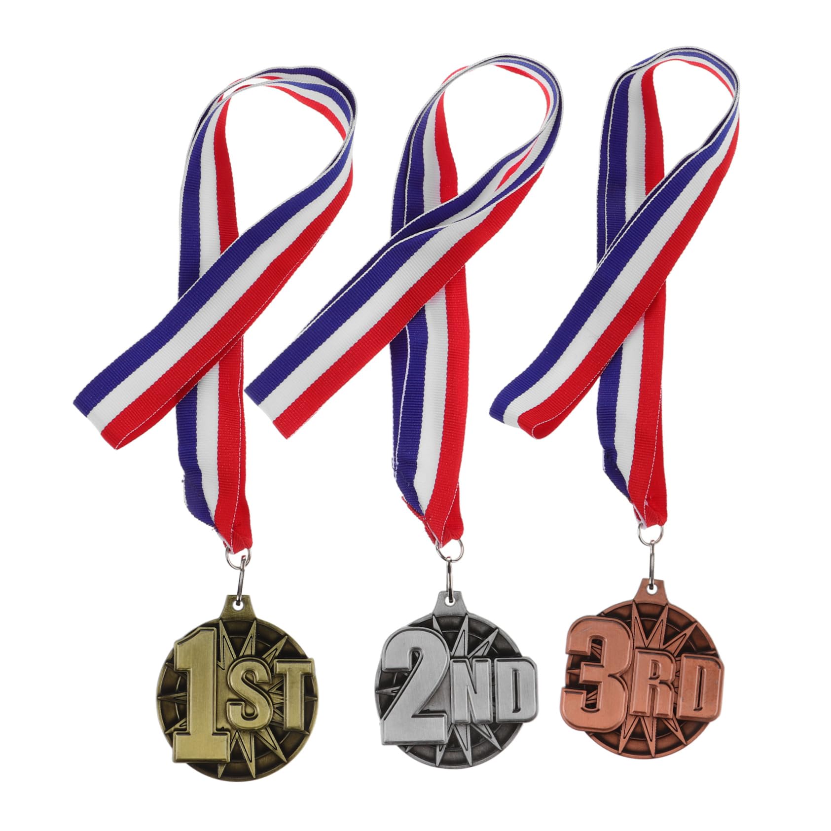 TOYANDONA 12piezas Medallas De Competición Colgantes para Eventos Deportivos De Medallas para Premios Escolares y Festividades