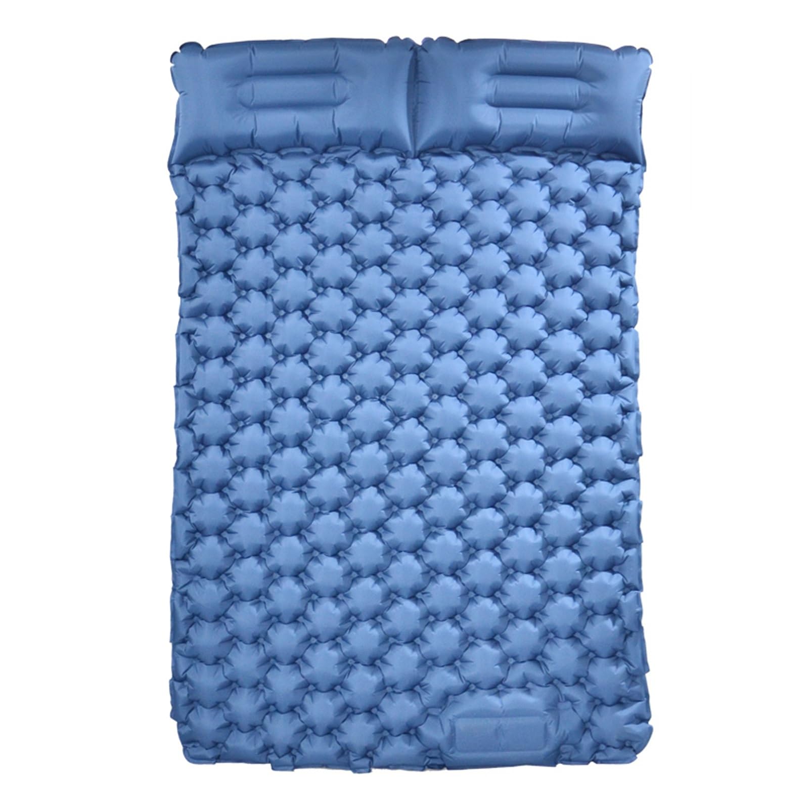 Colchón autoinflable, colchoneta for Dormir al Aire Libre, colchoneta for Dormir en Tienda de campaña, colchón Doble portátil.(Blue)