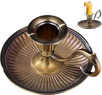 アンティーク雑貨 hold Amazon.com: Vintage Candle Holders with Handle Heat-Resistant