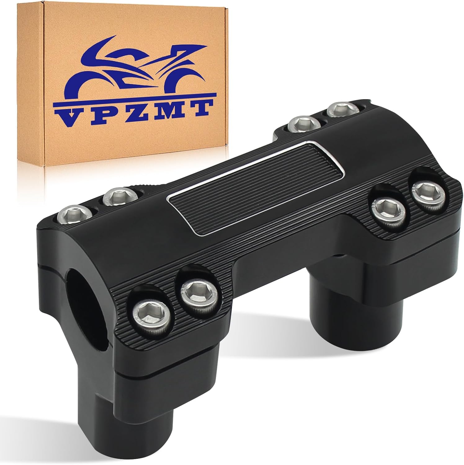 2'' Handlbar Risers for Harley Davidson Softail, Fat Boy, Breakout, Dyna, Touring, Street Glide, Road Glide, Electra Glide, Road King with 1.25" Clamping Cover