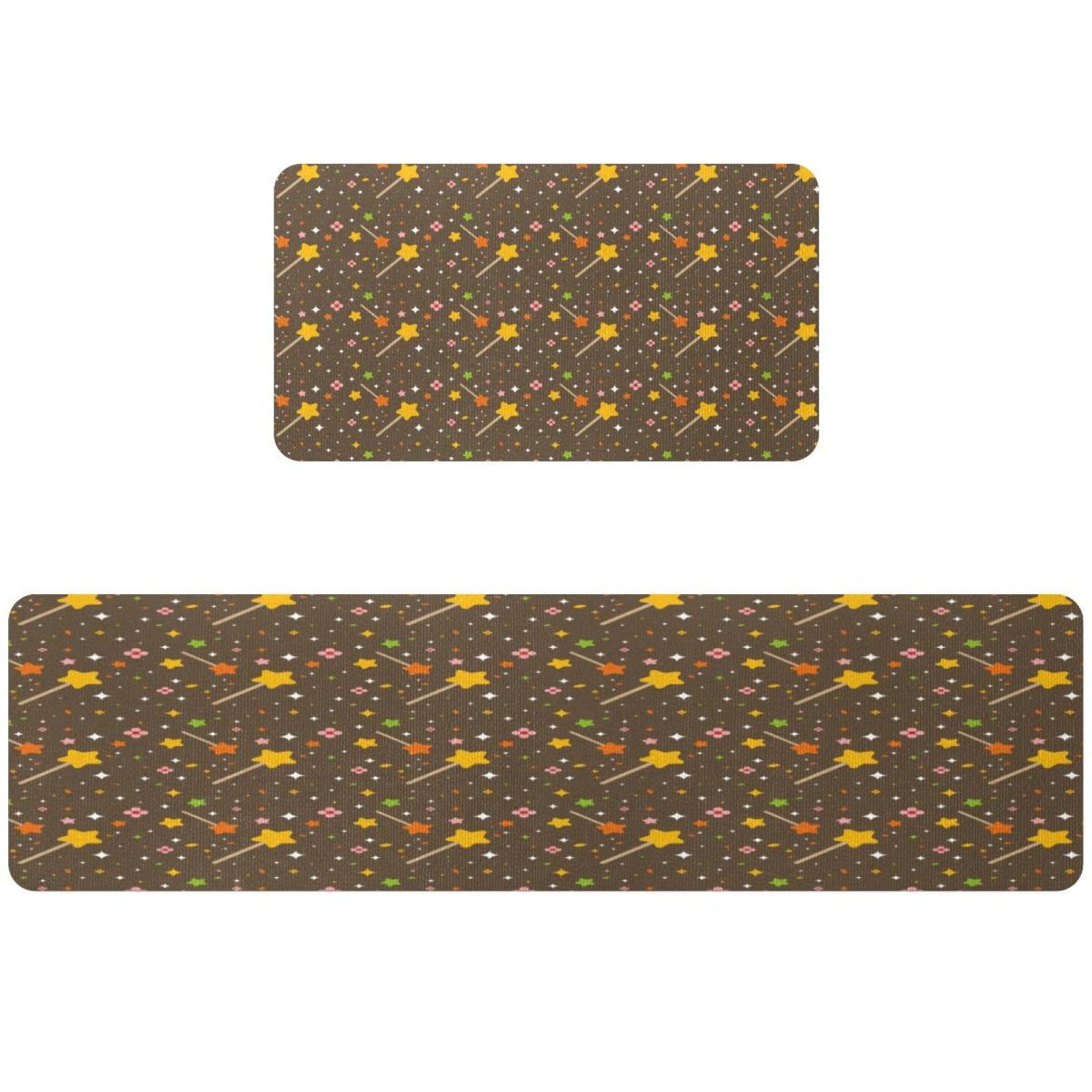 Alfombrillas de cocina antideslizantes VAPOKF con estrellas