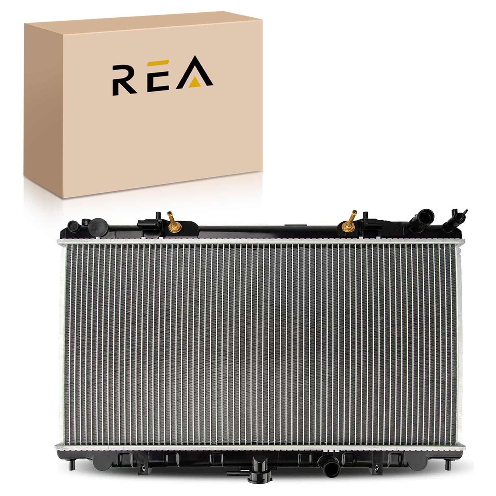 Engine Coolant Radiator Assembly Compatible with Nissan Sentra 2000-2006, 1.8L, Manual Transmission, Replace# 214104M4006M100, 214104Z200