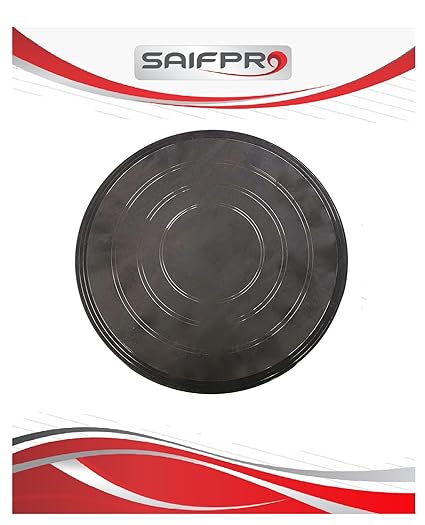 SAIFPRO Dosa Oure Iron Tawa Flat (11 Inches Diametre)