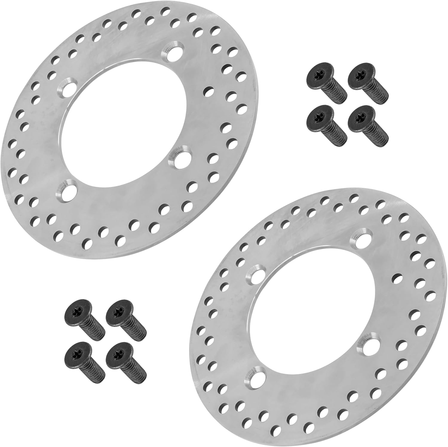 Caltric Brake Disc with Bolt Compatible with Polaris RZR S4 1000 EPS 2019-2021 / RZR Trail 900 2022-2024 / Ranger Crew 1000 EPS Premium 2020-2024 Front or Rear Left Right