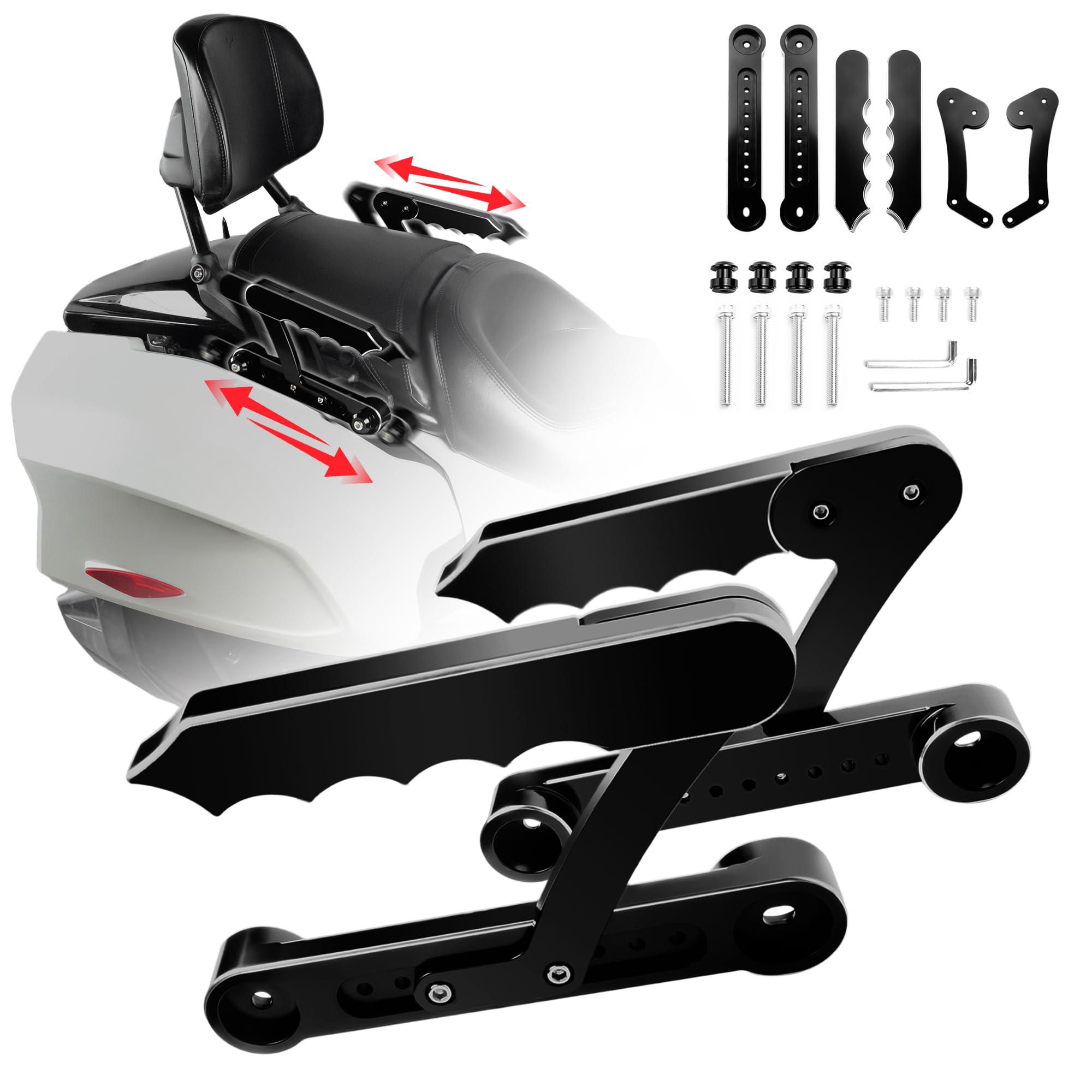 Amazon.com: BAKAFOH Adjustable Aluminum Passenger Grab Handles Set