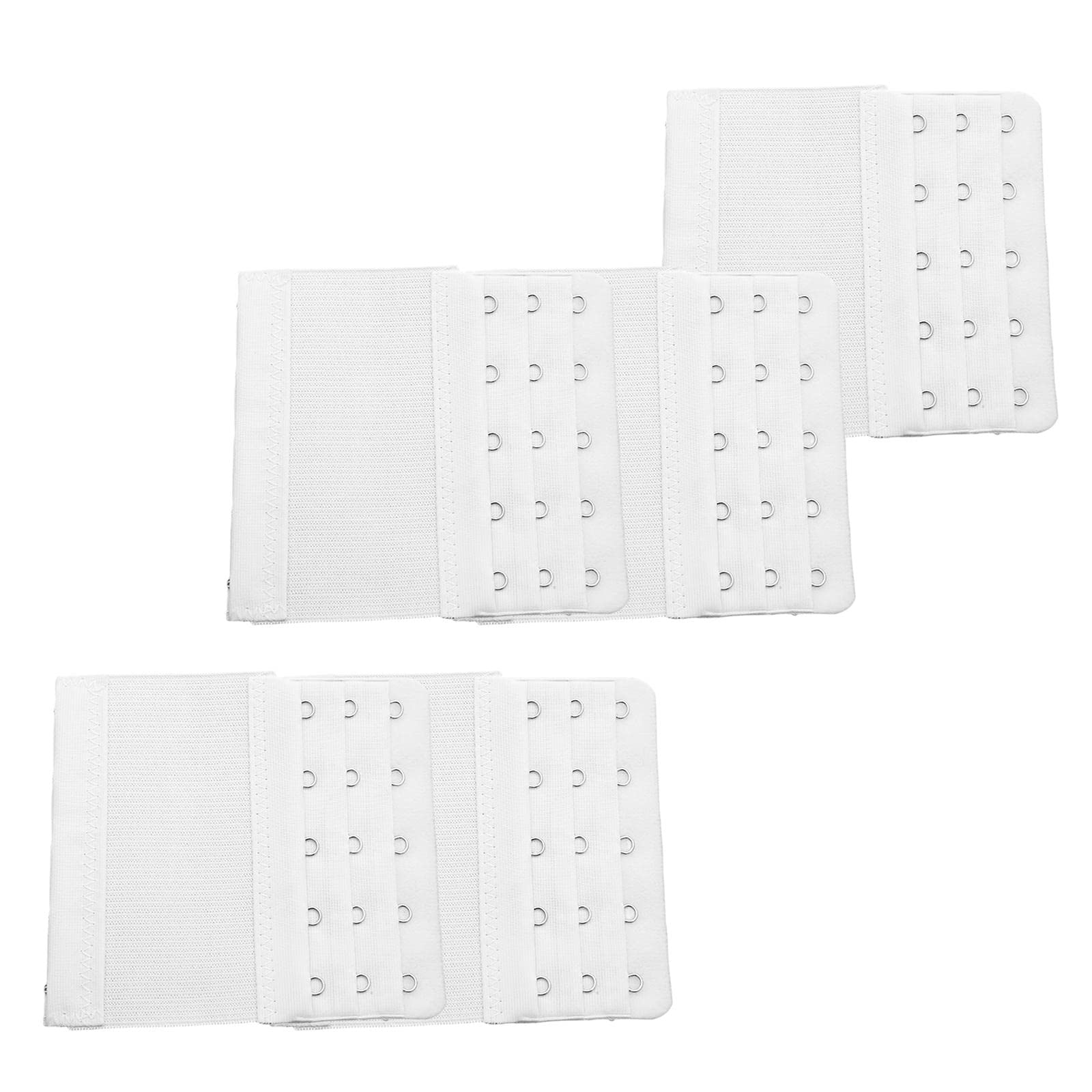 5x Bra Extender Strap Comfortable 5 Hooks Extender Bra Band for Women Lady Free Size White'|Clothing, Shoes & Accessories | Womens Clothing | Intimates & Sleep | Bras & Bra Sets'-image-32