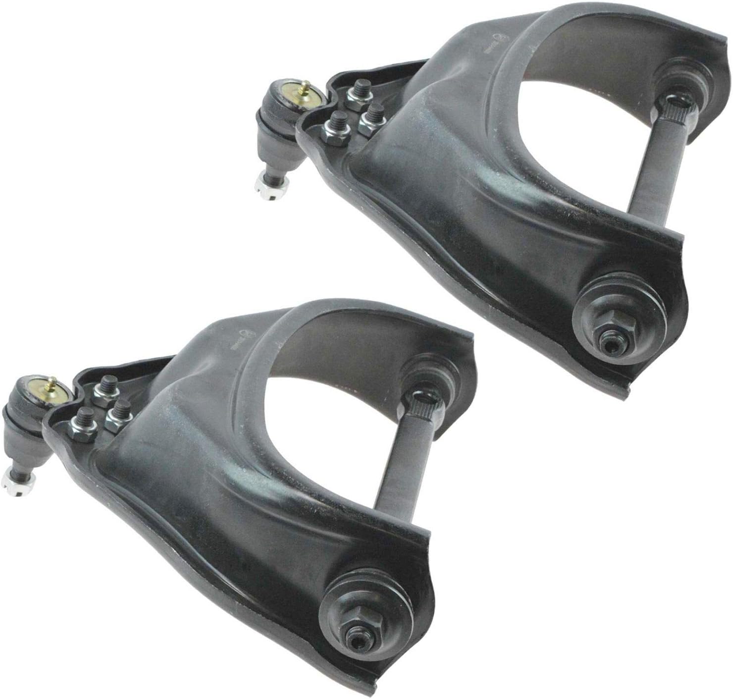Front Upper Driver and Passenger Side Control Arm and Ball Joint Set 4 Piece Compatible with 2000-2002 Dodge Ram 2500 Rear Wheel Drive 2000-2002 Ram 3500 Rear Wheel Drive