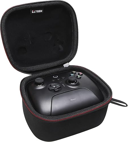 LTGEM Funda de EVA para controlador Bluetooth 8Bitdo Ultimate con base de carga (negro) - Viaje