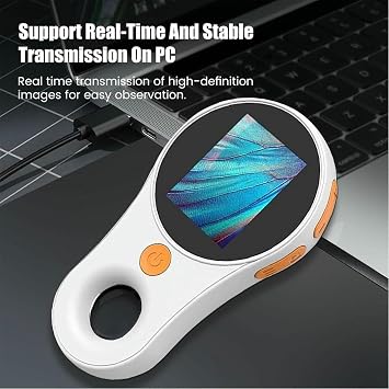 Digital Microscope with 500X Magnification and Fixed Focus for Skin Examination