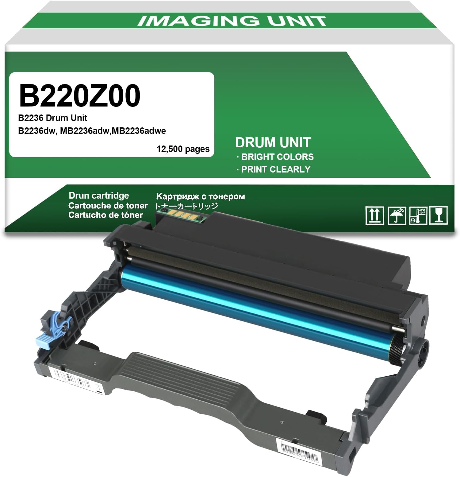 Unità Tamburo Lexmark B220Z00 - Fotoconduttore Per Stampanti B2236dw/MB2236adw - Resa 12.000 Pagine - Foto 6