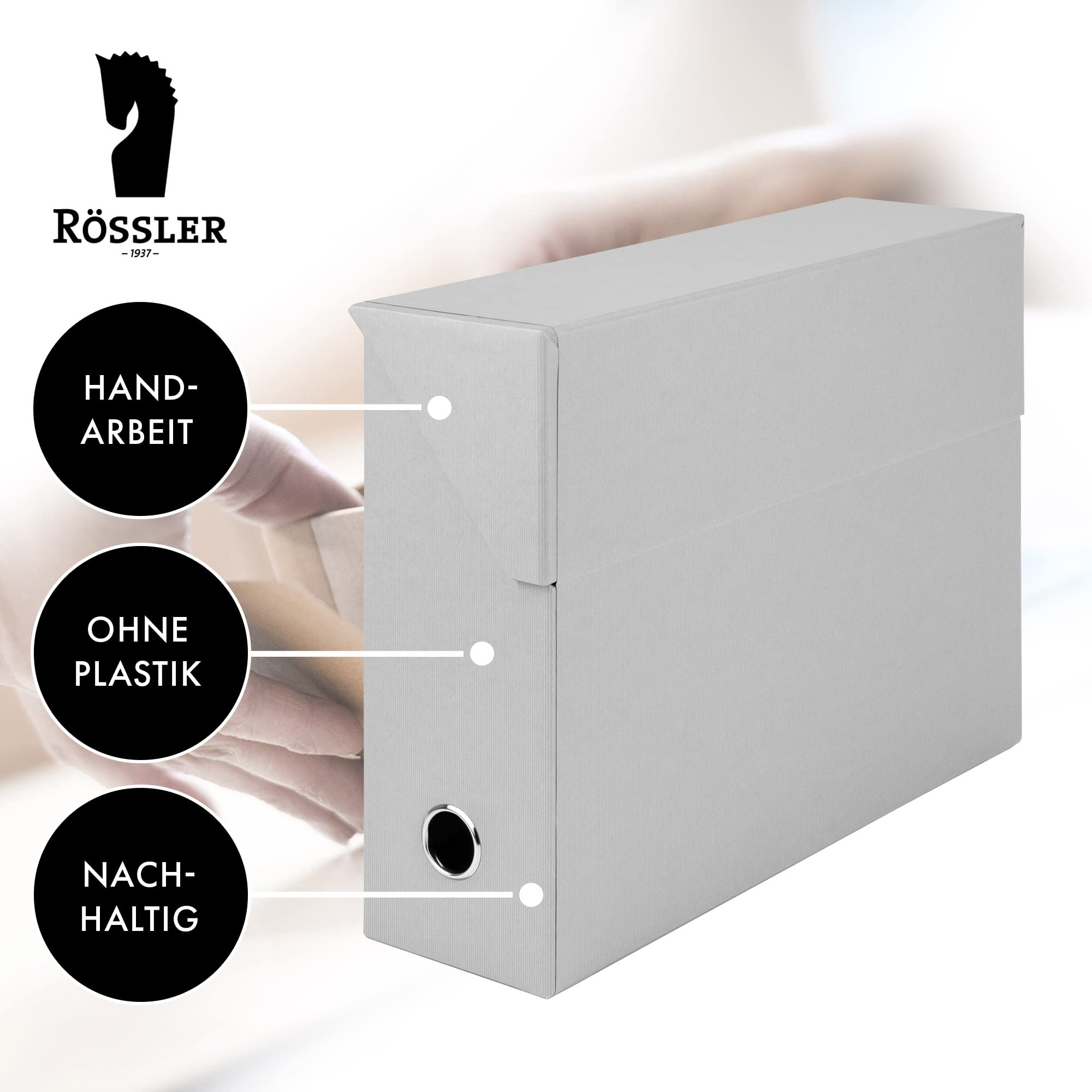Rössler Papier S.O.H.O. Box A4 quer 3 Fächer (1524452) ab 34,54 € | Preisvergleich bei