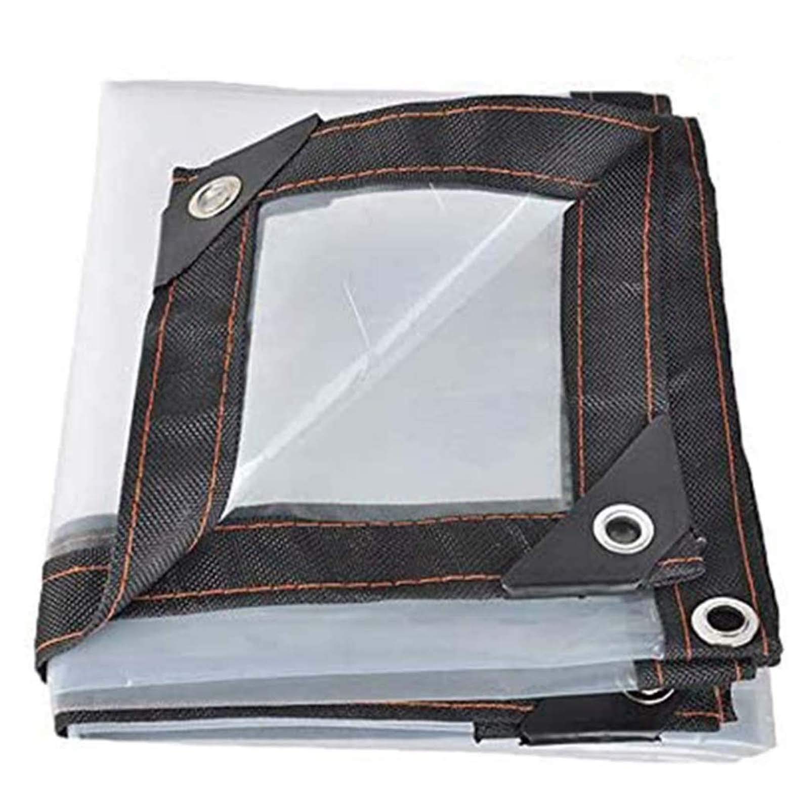 Lona de plástico gruesa impermeable para proteger terrazas de la lluvia sin perder luz