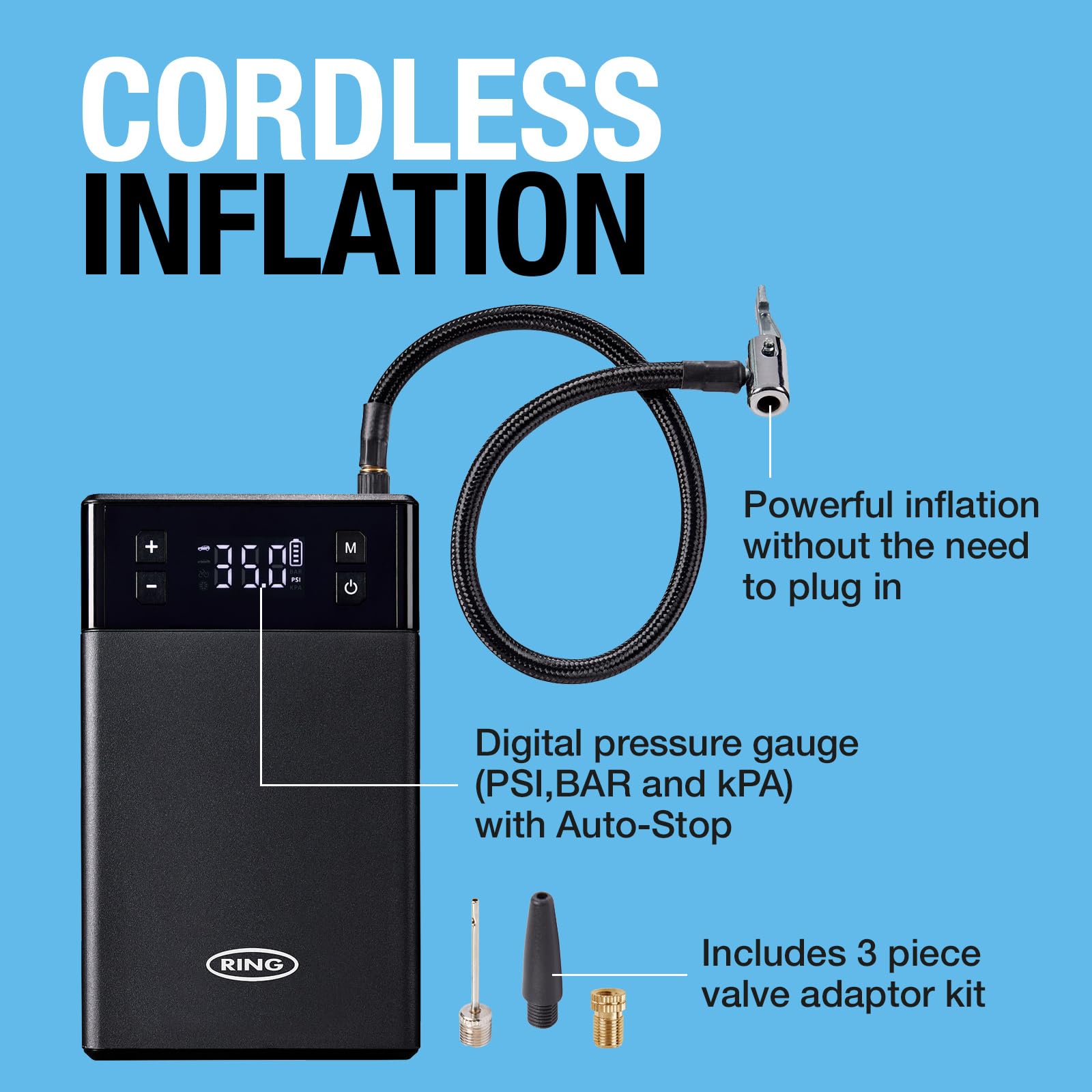 Avviatore e compressore 5 in 1