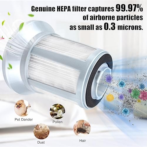 Miniatura 3 de 2 filtros 2156A compatibles con aspiradoras BISSELL 2156, 2156A, 2156E, 1665, 16652, 1665W Zing, repuesto para 1613056