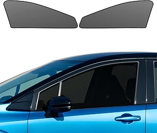 BLUESEATEC 日産 ノート E13系 3代目 遮光 マグネット式 メッシュカーテン サンシェード 運転席/助手席 2枚入り