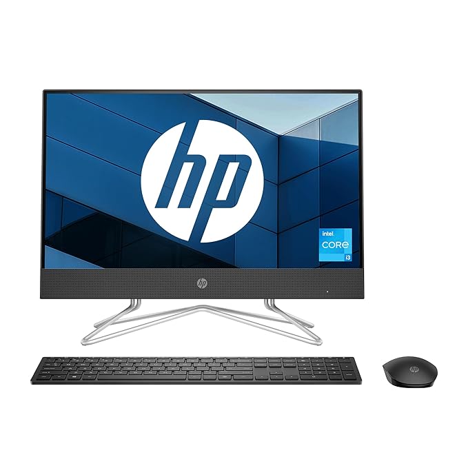 HP All-in-One PC 12th Gen Intel Core i3-1215U 21.5 inch(54.6cm) FHD 8GB RAM, 512GB SSD, Intel UHD Graphics, 510 Black Wireless Keyboard and Mouse Combo (Win 11, MSO, Jet Black, 5.7 Kg) 22-dd2115in at Rs. 41990