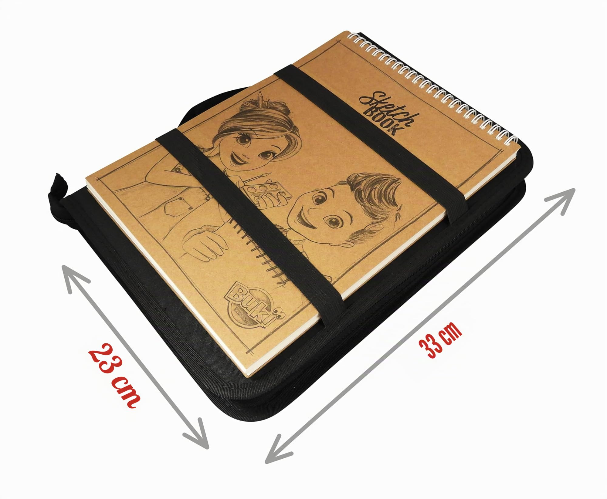 Buki - Professional Studio Astuccio da Disegno, 5436