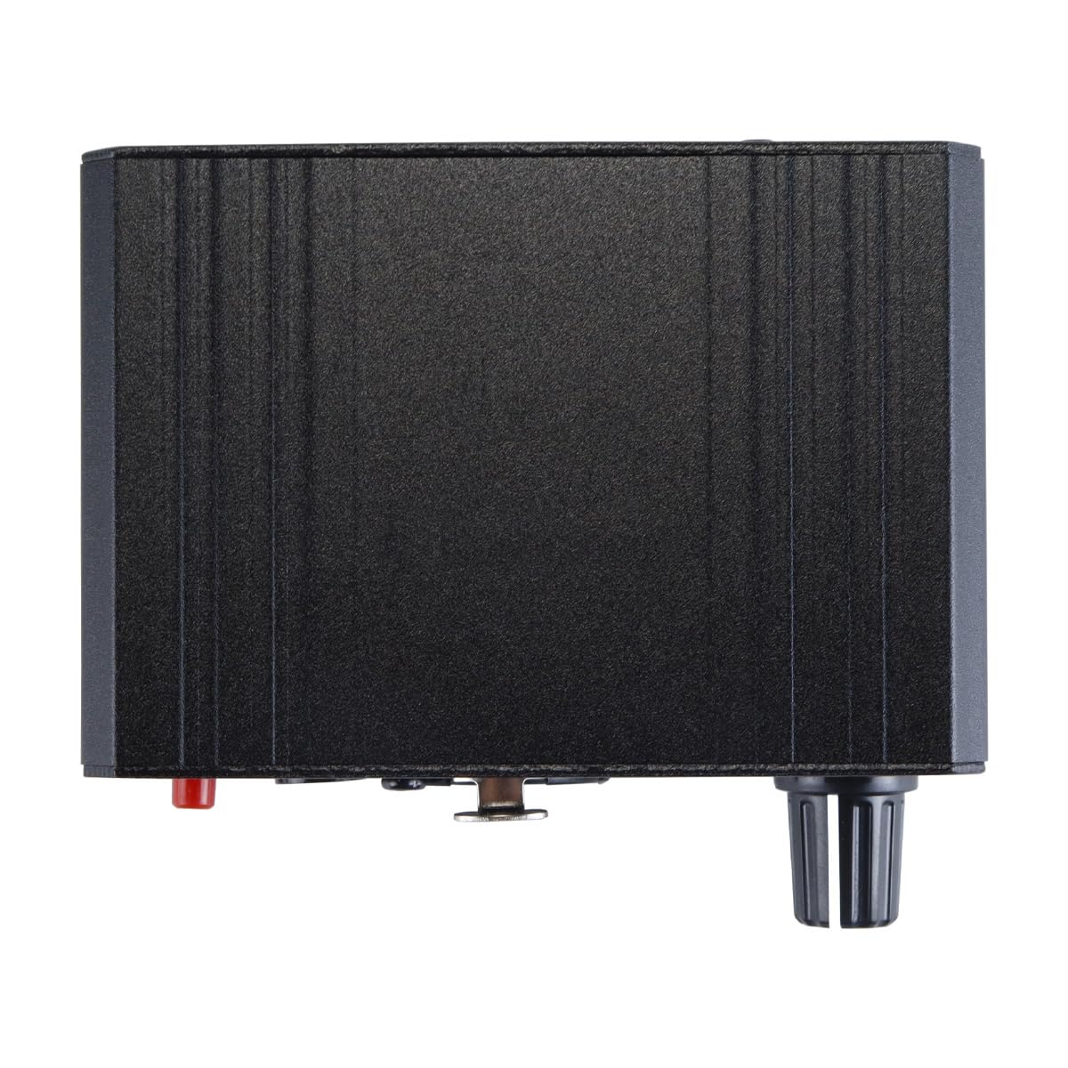 Préampli micro avec alimentation fantôme 48 V, boîtier noir pour microphones dynamiques à condensateur, enregistrement musical