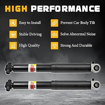 Amazon.com: Yutmatin 52610-STX-A55 Pair Rear Shock Absorber Strut