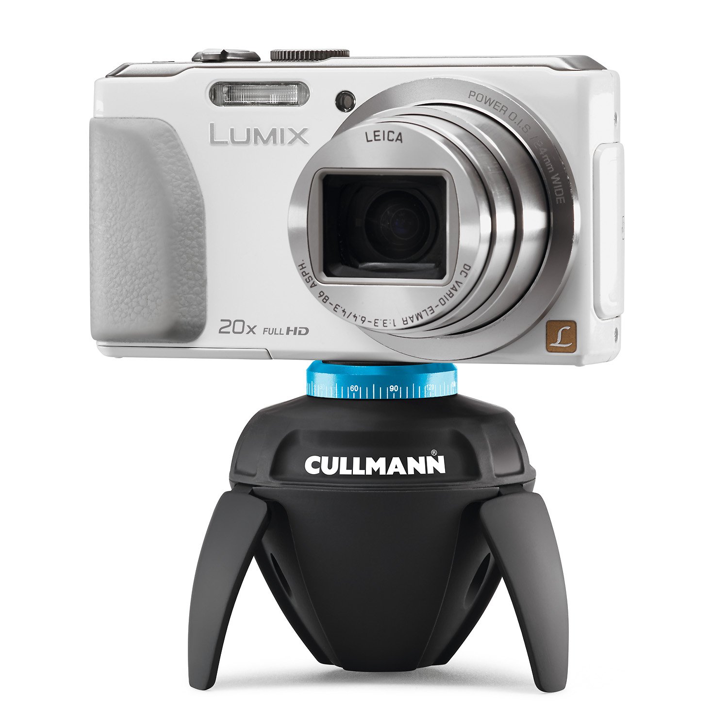 Cullmann 50220 - Rotula Giratoria Smart Pano 360, Color Negro