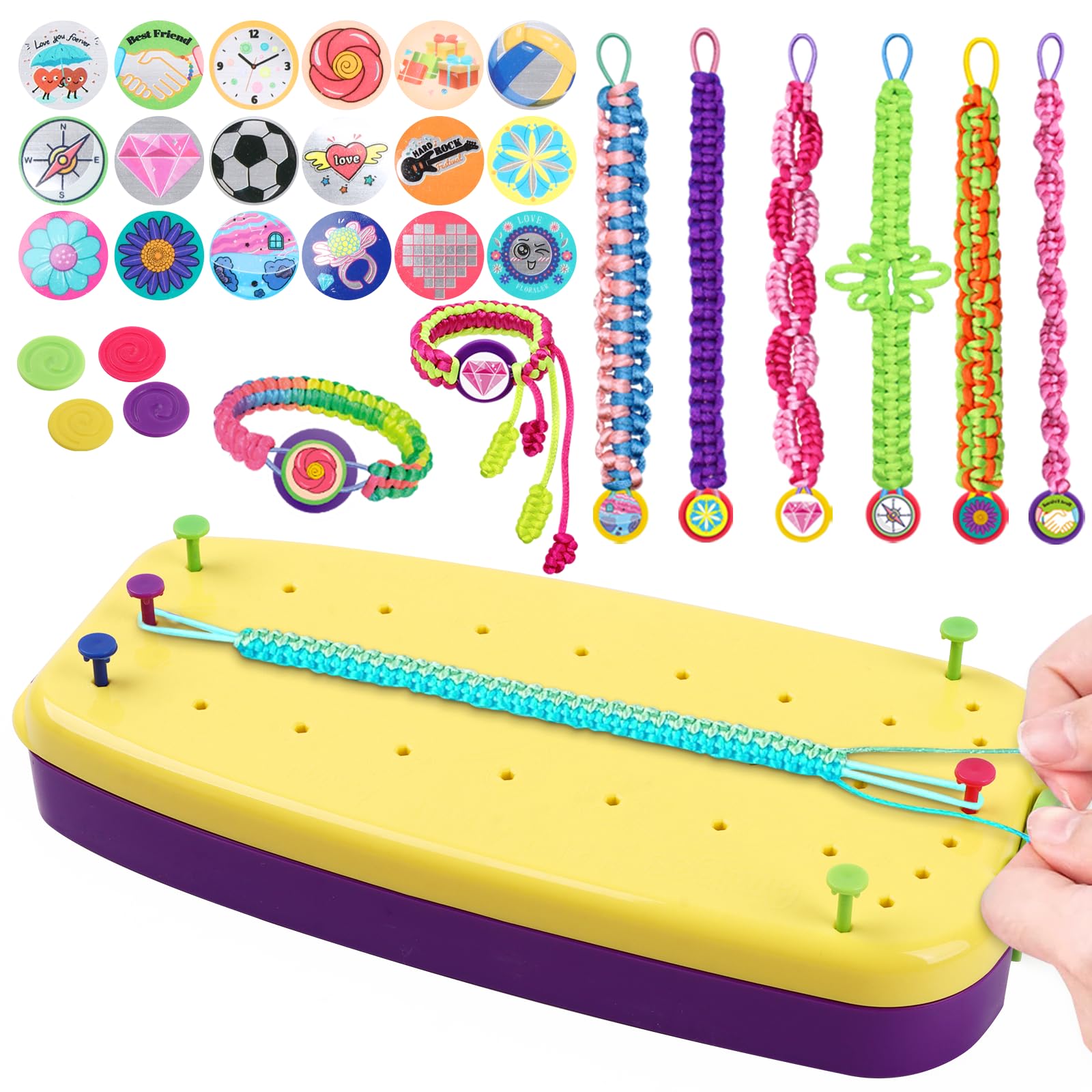 Amazon.com: VIDIBESTY Stretchy Bracelet Making Kit for Girls 6-12
