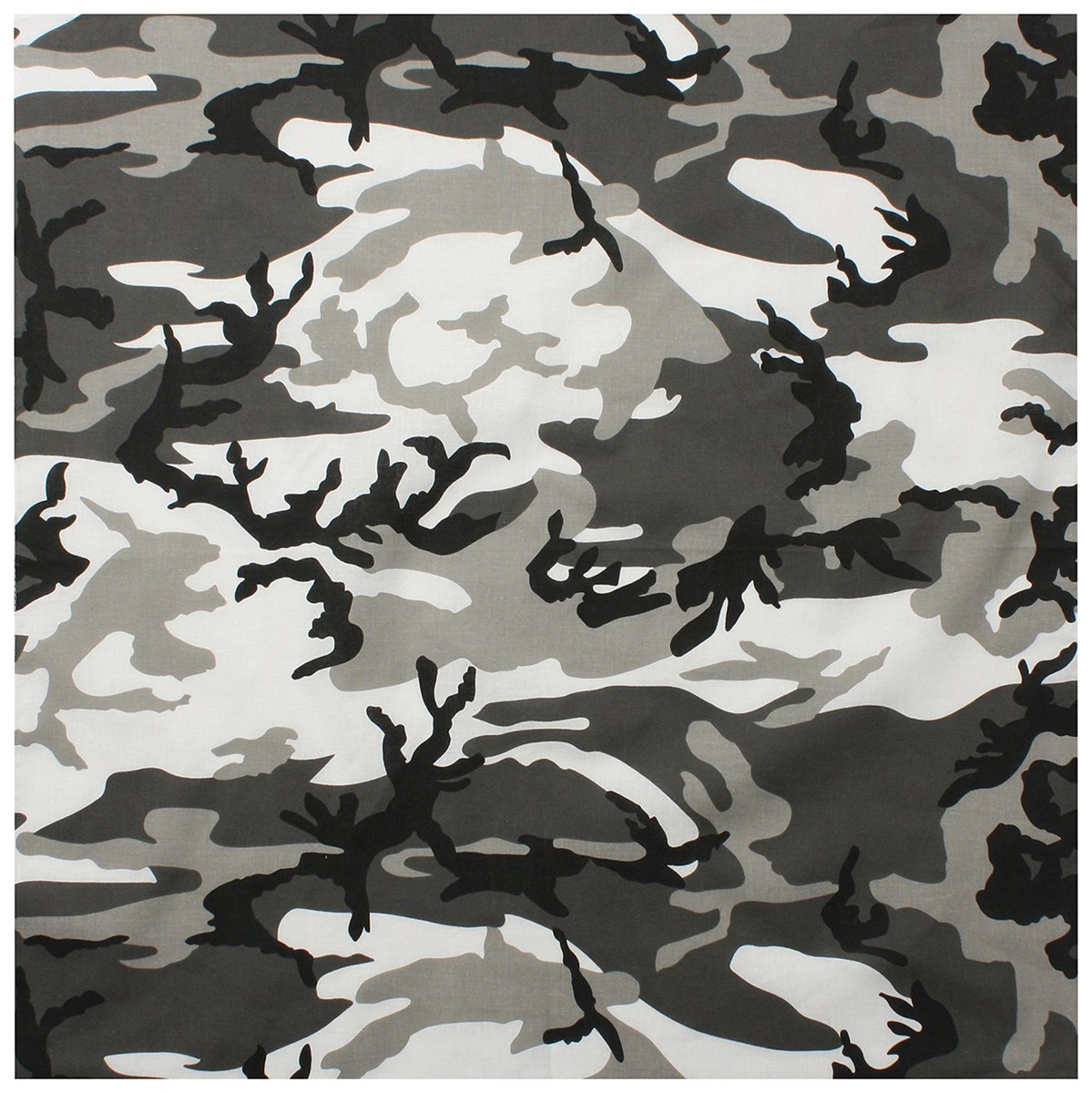 RothcoLarge Camo Bandana - Multi-Use Camouflage Headwear for Every Occasion - 27 inch x 27 inch