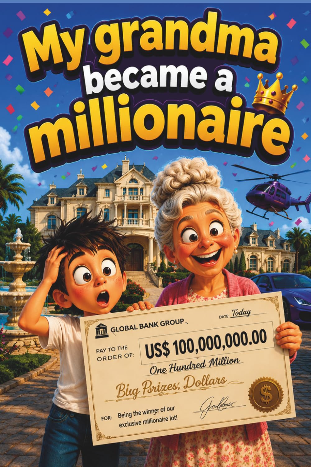 MY GRANDMA BECAME A MILLIONAIRE (THE GRANDMA DAISY MYSTERIES)