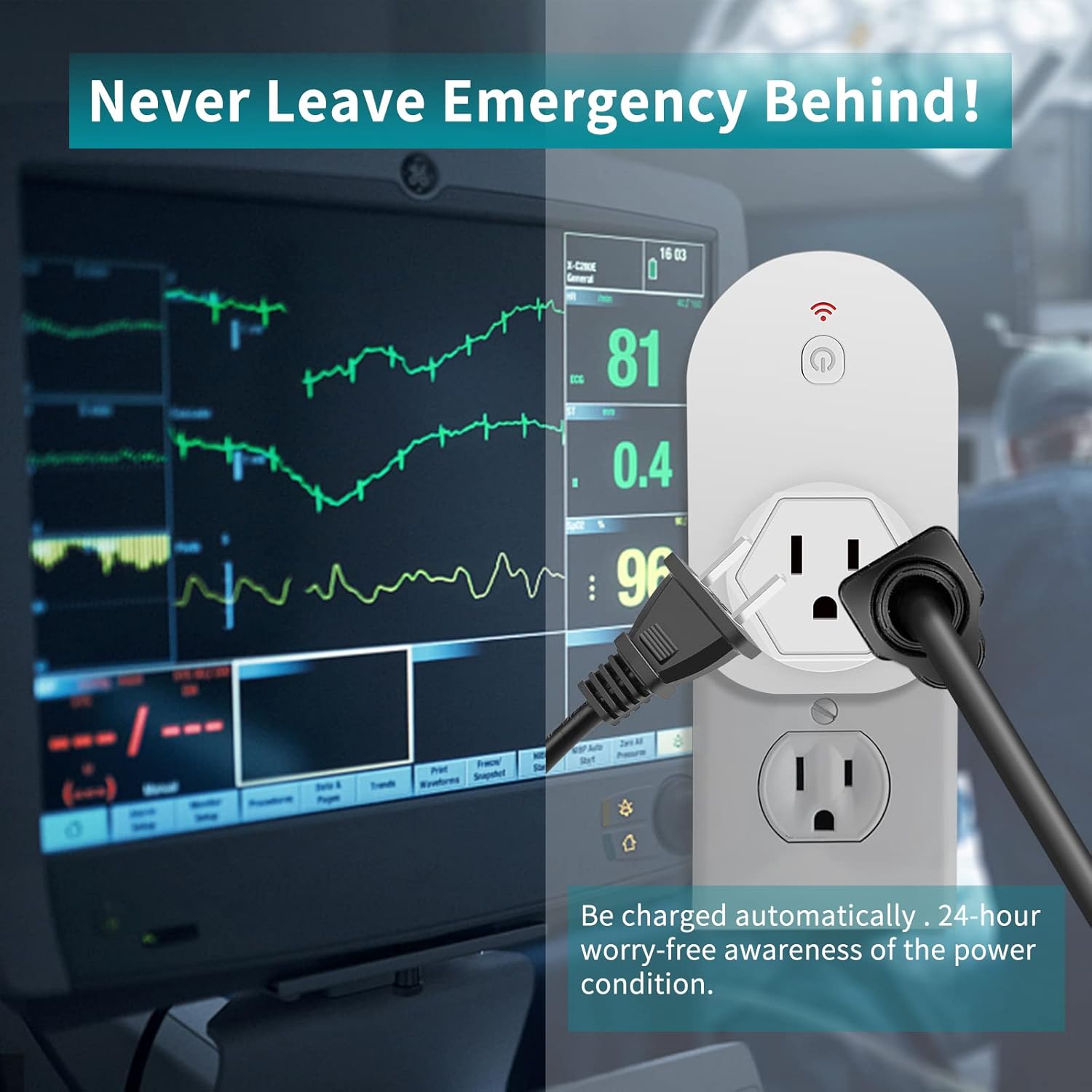 Buy Briidea Power Failure Alarm with LED Indicator & 120dB Siren