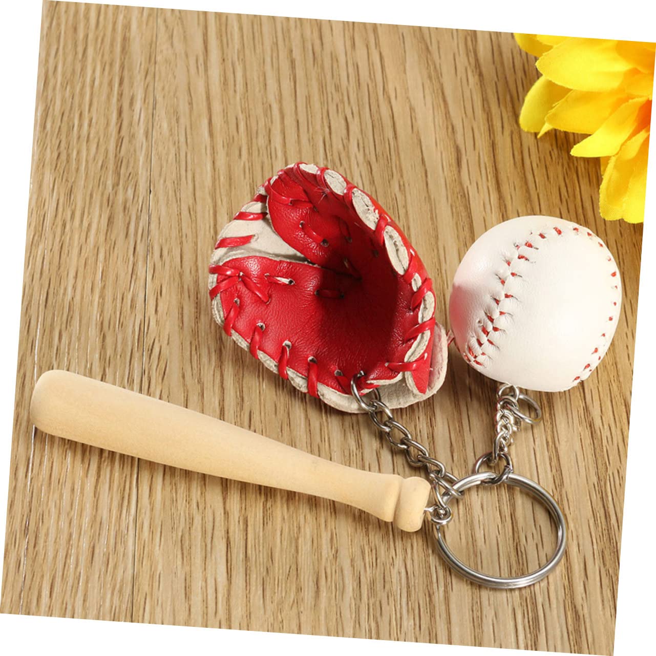 Ipetboom Portachiavi Da Baseball Portachiavi Da Baseball Mini Portachiavi Da Baseball Portachiavi Per Feste Per Portachiavi Con Ciondolo Portachiavi Da Softball Portachiavi Con
